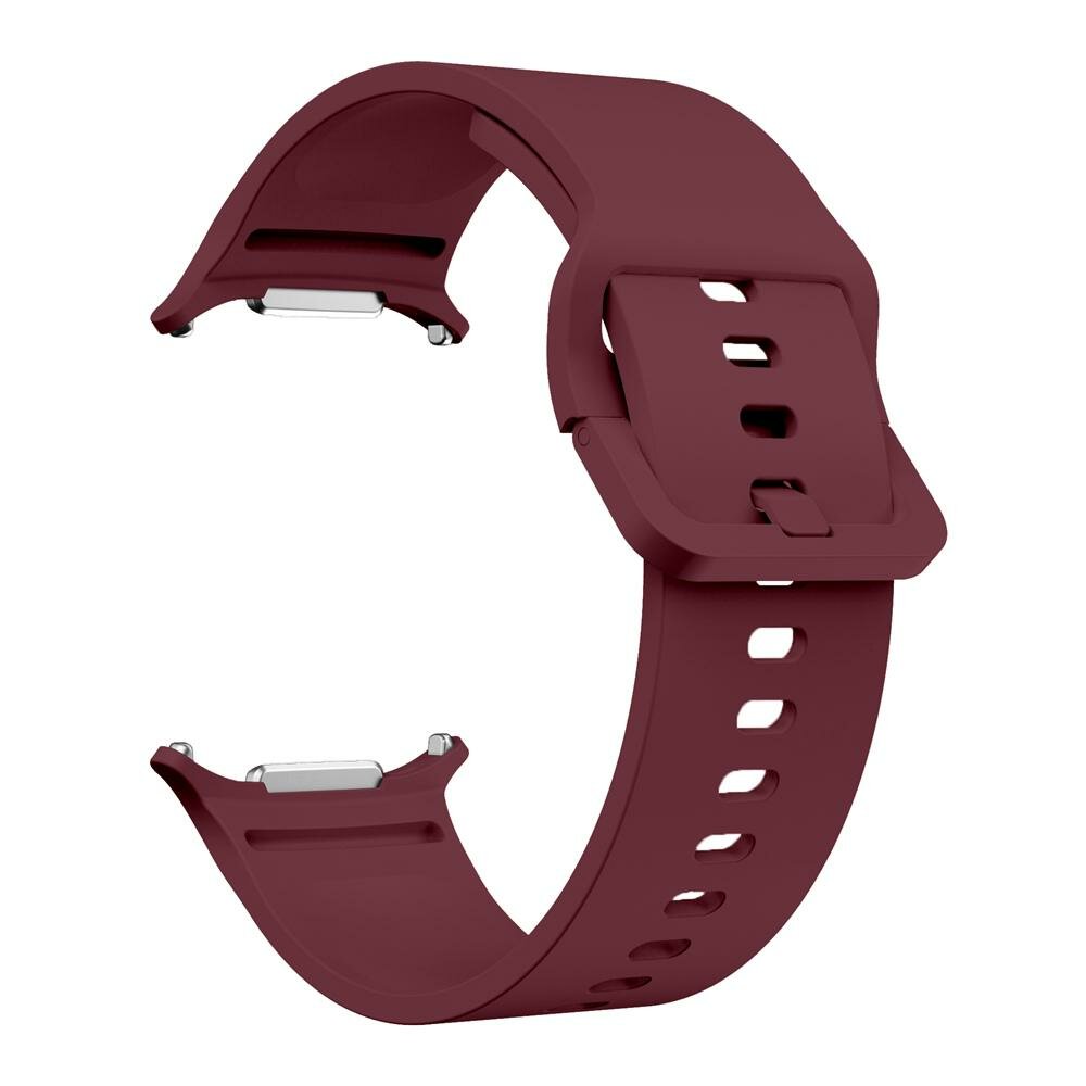 Solid color siliconen band - Bordeaux - Samsung Galaxy Watch Ultra - 47mm