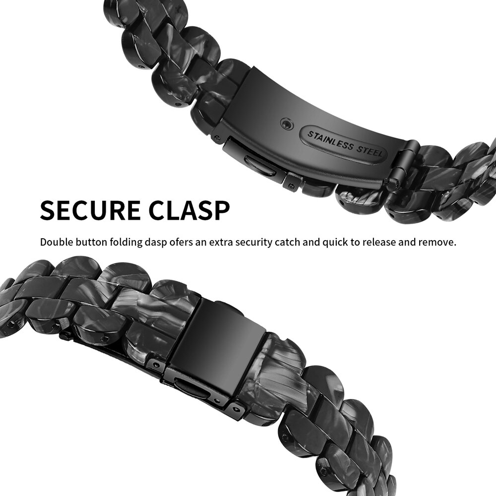 Fitbit Inspire 3 - Resin schakelbandje - Zwart