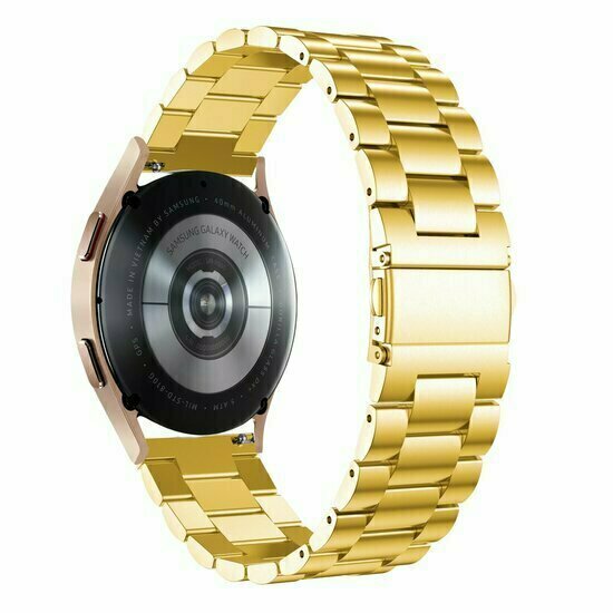 Stalen schakelband - Goud - Huawei Watch 5 - 42mm