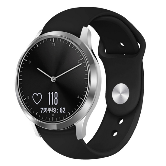 Sportbandje - Maat: Small - Zwart - Huawei Watch 5 - 42mm
