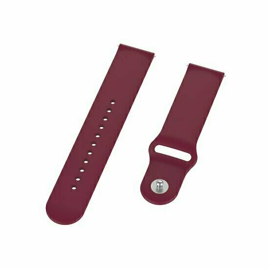 Sportbandje - Maat: Small - Bordeaux - Huawei Watch 5 - 42mm