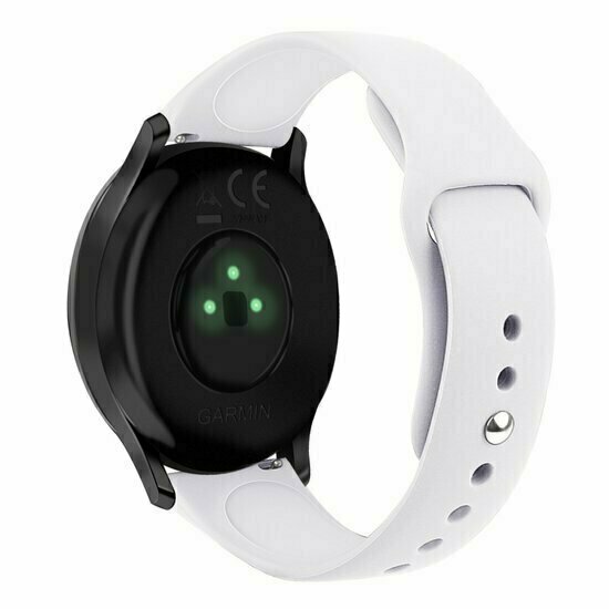 Sportbandje - Maat: Large - Wit - Huawei Watch 5 - 42mm