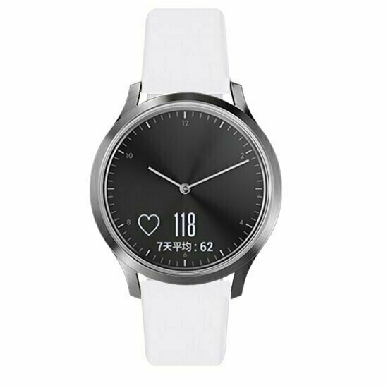 Sportbandje - Maat: Large - Wit - Huawei Watch 5 - 42mm