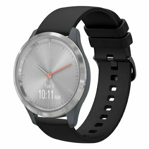 Soft siliconen bandje - Zwart - Huawei Watch 5 - 42mm