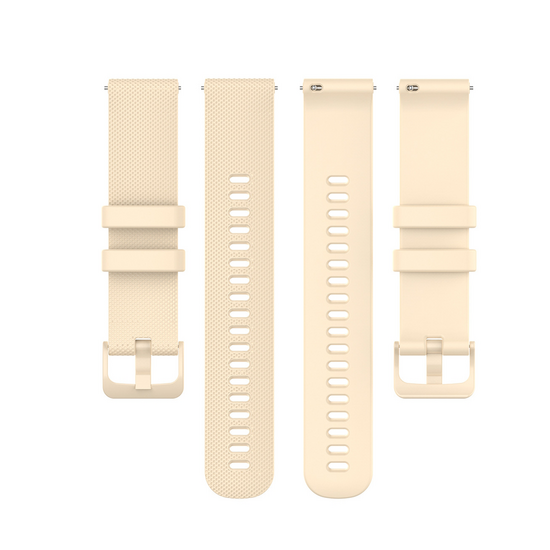 Sportband met motief - Beige - Huawei Watch 5 - 42mm