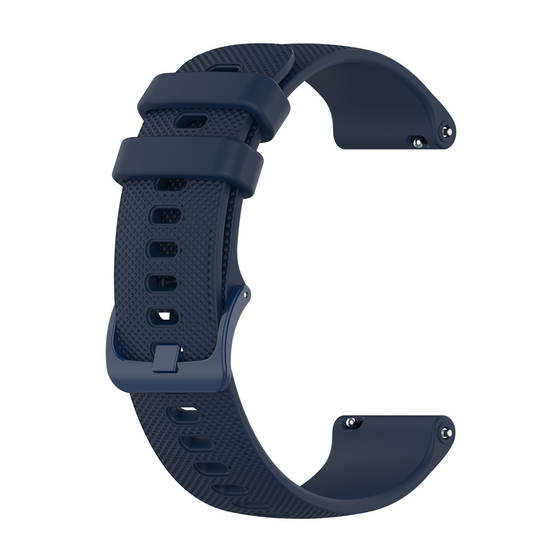 Sportband met motief - Donkerblauw - Huawei Watch 5 - 42mm