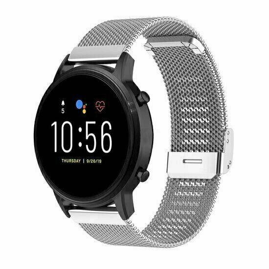 Milanese bandje met klemsluiting - Zilver - Huawei Watch 5 - 42mm
