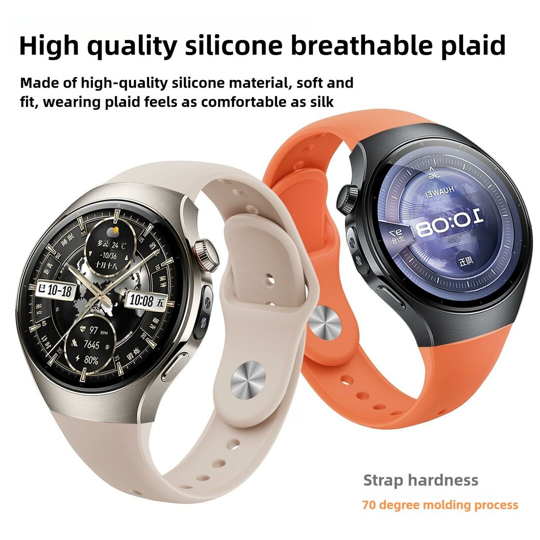 Classic sportbandje 'True Fit' - Sterrenlicht - Huawei Watch 5 - 46mm