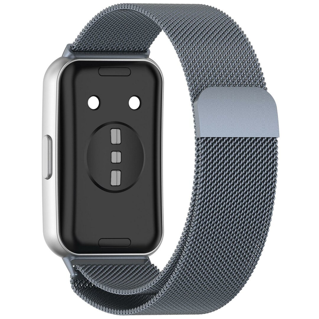 Milanese bandje - Space grey - Huawei Band 11 / 11 pro
