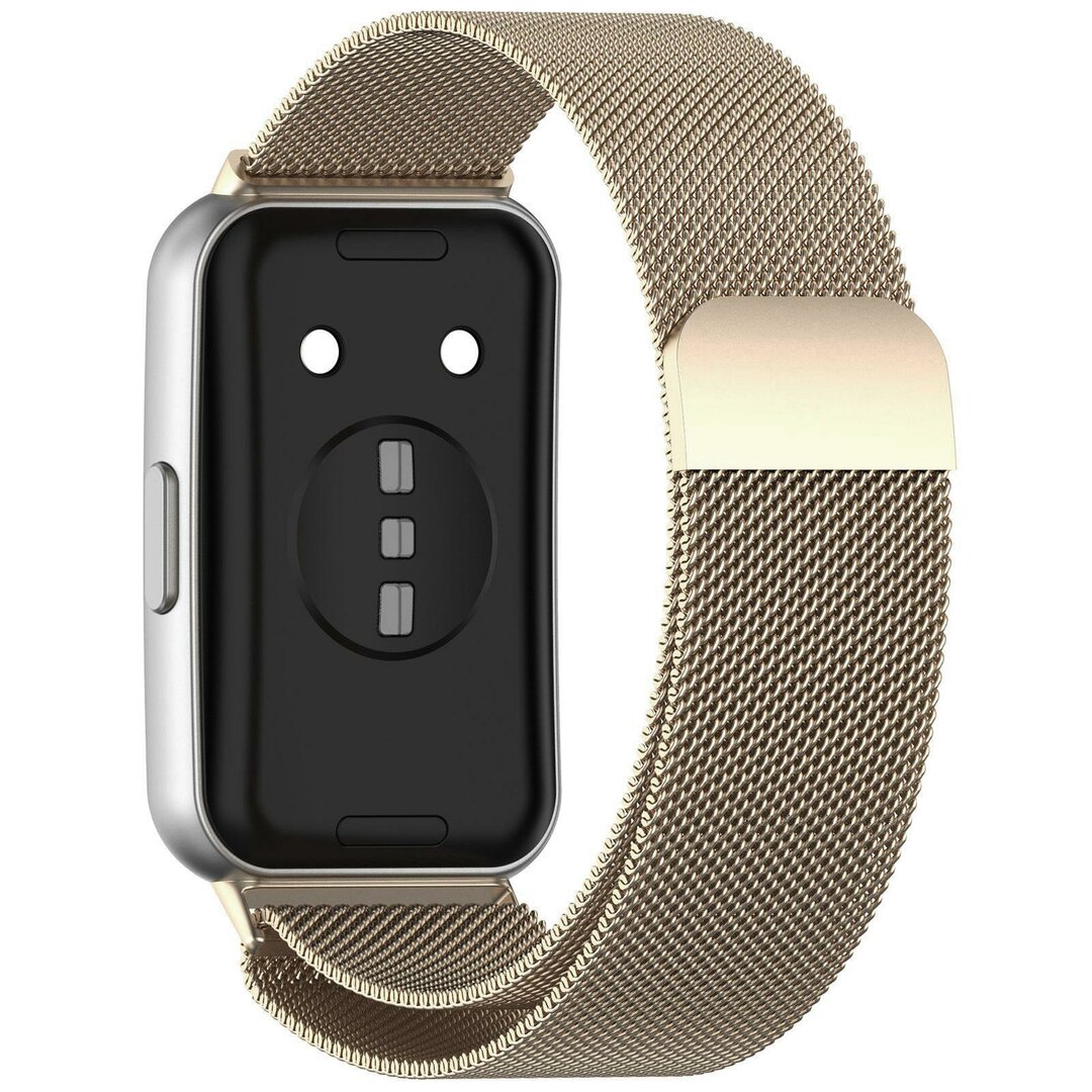 Milanese bandje - Vintage goud - Huawei Band 11 / 11 pro