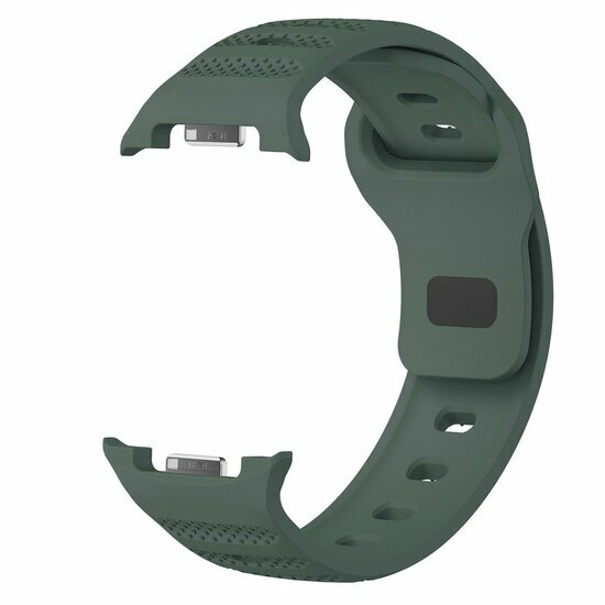 Wave met motief siliconen band - Donkergroen - Samsung Galaxy Watch 9 - 40mm / 44mm