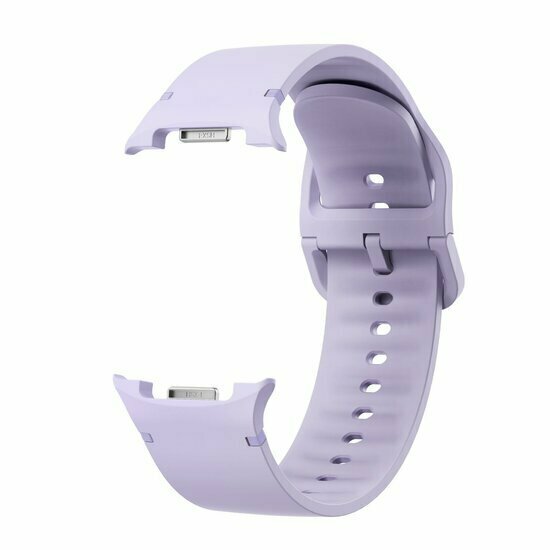 Soft siliconen band - Maat: M/L - Paars - Samsung Galaxy Watch 9 - 40mm / 44mm