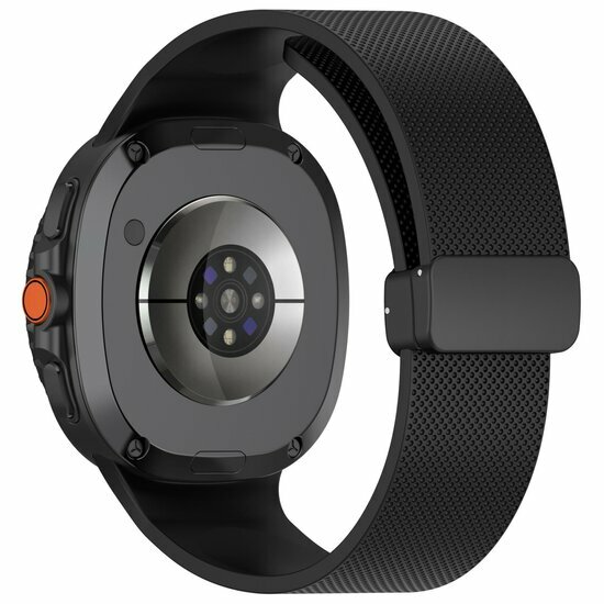 D-buckle sportband - Zwart - Samsung Galaxy Watch 9 - 40mm / 44mm
