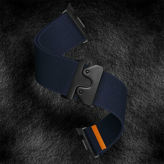 Nylon bandje met Parachute sluiting - Grijs - Samsung Galaxy Watch 9 - 40mm / 44mm