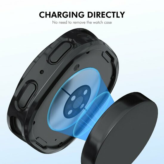 TPU case - Zwart - Samsung Galaxy Watch 9 - 40mm