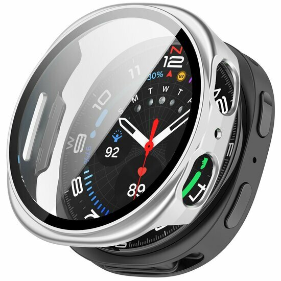 Hard case - Zilver - Samsung Galaxy Watch 9 - 44mm