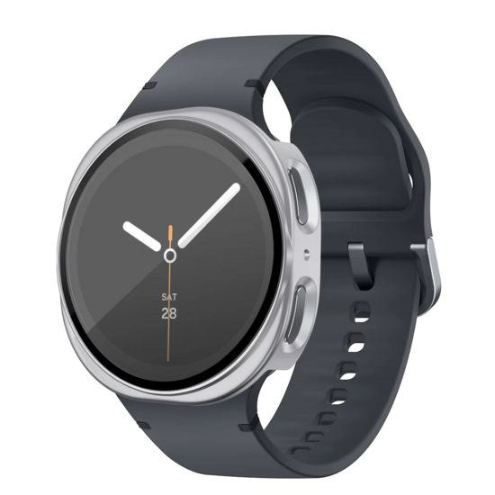 Hard case - Zilver - Samsung Galaxy Watch 9 - 44mm