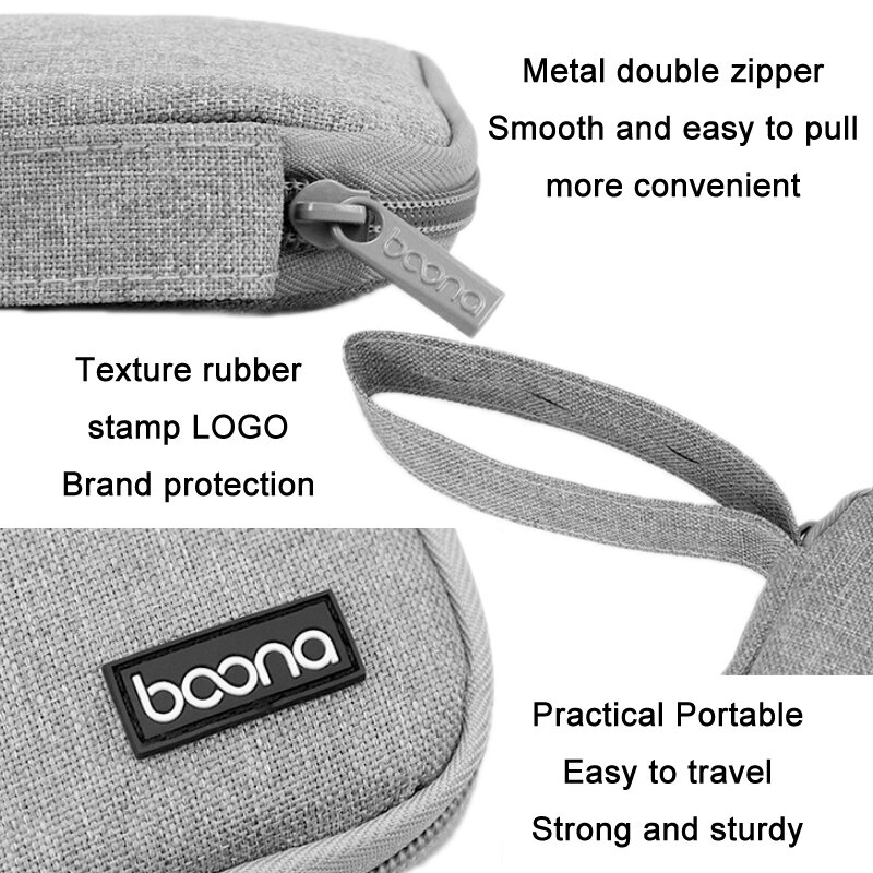 Organizer smartwatch bandjes &amp; accessoires - Large - Zwart