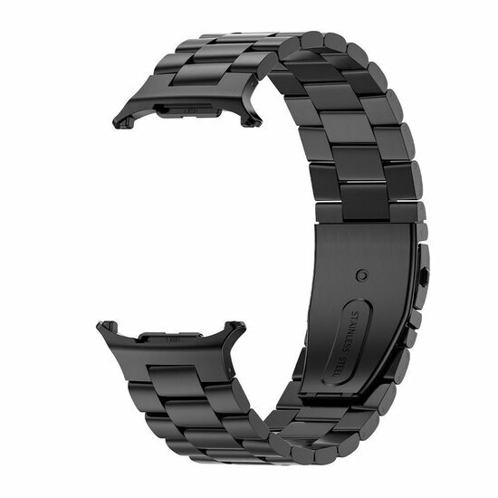 Stalen schakelband - Zwart - Samsung Galaxy Watch 9 - 40mm / 44mm