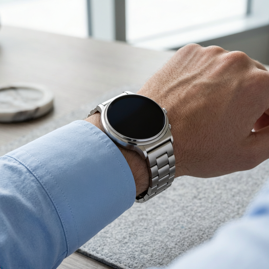 Stalen schakelband - Zilver - Samsung Galaxy Watch 9 - 40mm / 44mm