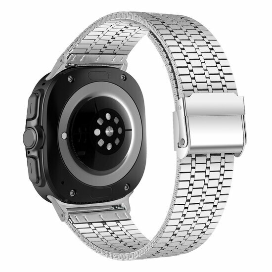 Stalen bandje - Zilver - Samsung Galaxy Watch 9 - 40mm / 44mm