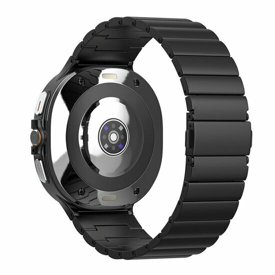 Titanium Luxe band - Zwart - Samsung Galaxy Watch 9 - 40mm / 44mm