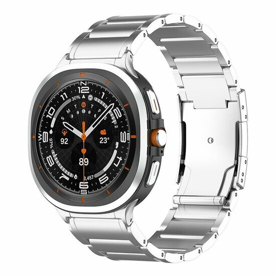 Titanium band - Zilver - Samsung Galaxy Watch 9 - 40mm / 44mm
