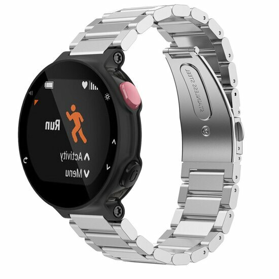 Stalen schakelband - Zilver - Garmin Approach S20