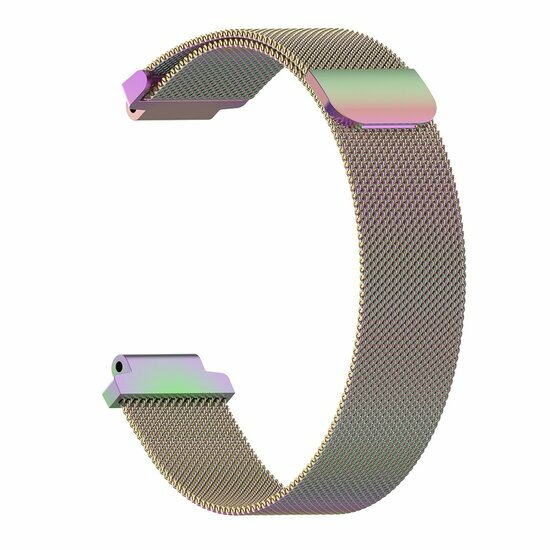 Milanese bandje - Large - Multicolor - Garmin Approach S20
