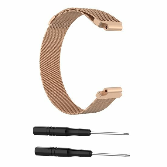 Milanese bandje - Large - Goud - Garmin Approach S20