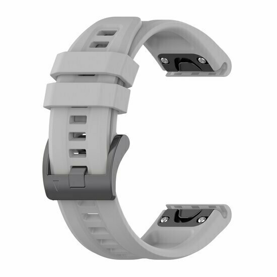 Siliconen sportbandje - Grijs - Garmin Fenix 9 / 9 pro - 47mm