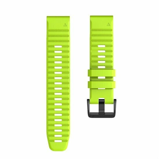 Siliconen bandje - Groen - Garmin Fenix 9 / 9 pro - 51mm
