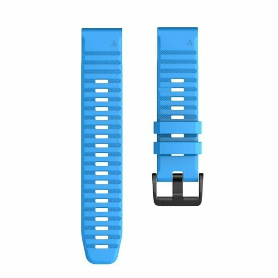 Siliconen bandje - Blauw - Garmin Fenix 9 / 9 pro - 51mm