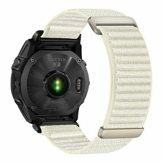 Nylon Sport Loop bandje - Sterrenlicht - Garmin Fenix 9 / 9 pro - 51mm