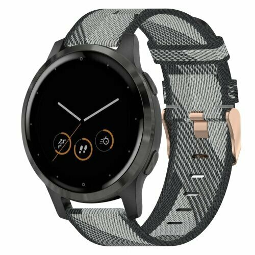 Huawei Watch GT 6 / GT 7 - 41mm  - Canvas nylon bandje - Grijs