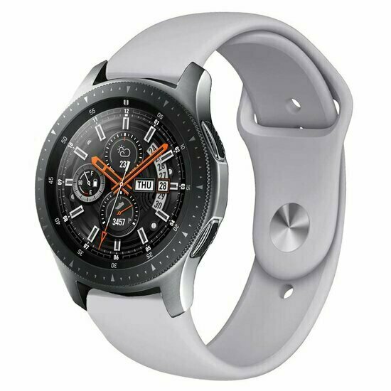 Rubberen sportband - Grijs - Huawei Watch GT 6 / GT 7 / GT 6 pro / GT 7 pro - 46mm