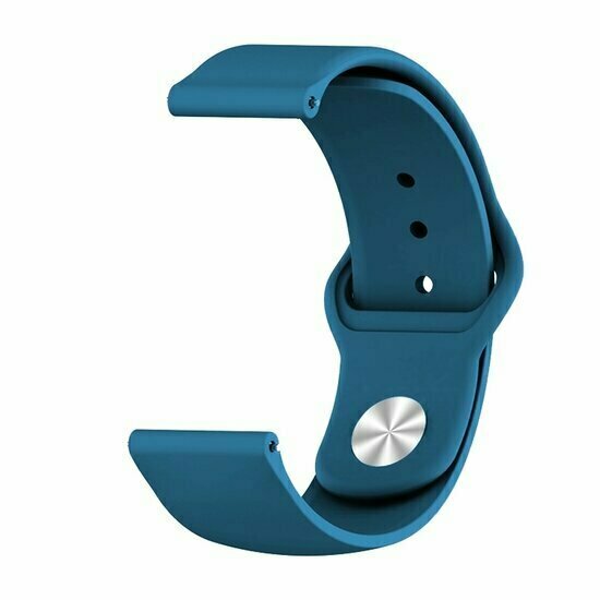 Rubberen sportband - Cyaan - Huawei Watch GT 6 / GT 7 / GT 6 pro / GT 7 pro - 46mm