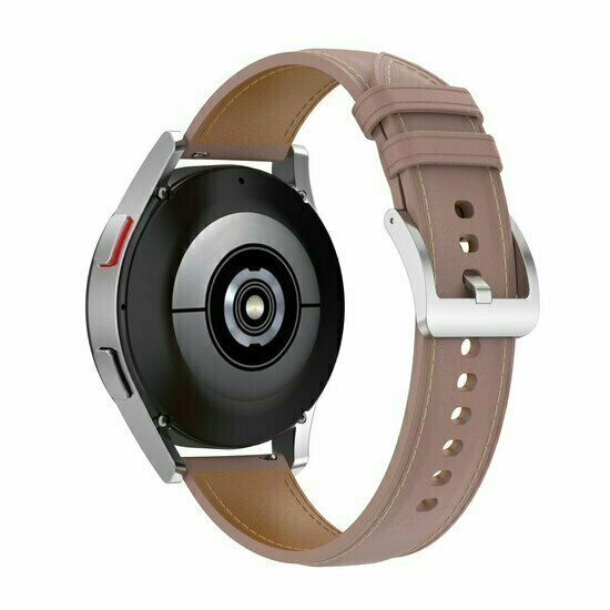Luxe leren bandje - Oudroze - Huawei Watch GT 6 / GT 7 / GT 6 pro / GT 7 pro - 46mm