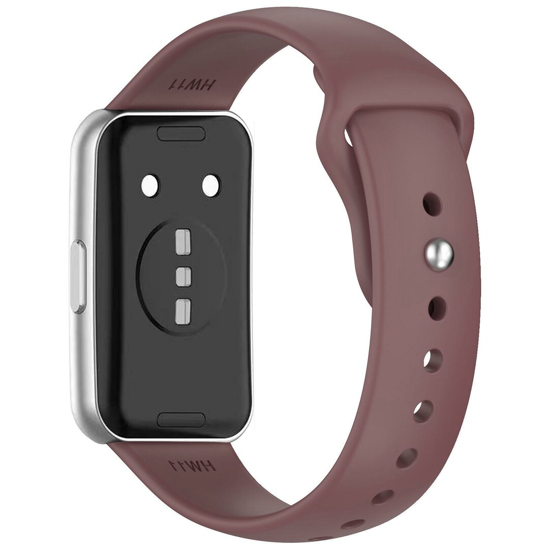 Siliconen bandje - Mauve - Huawei Band 11 / 11 pro