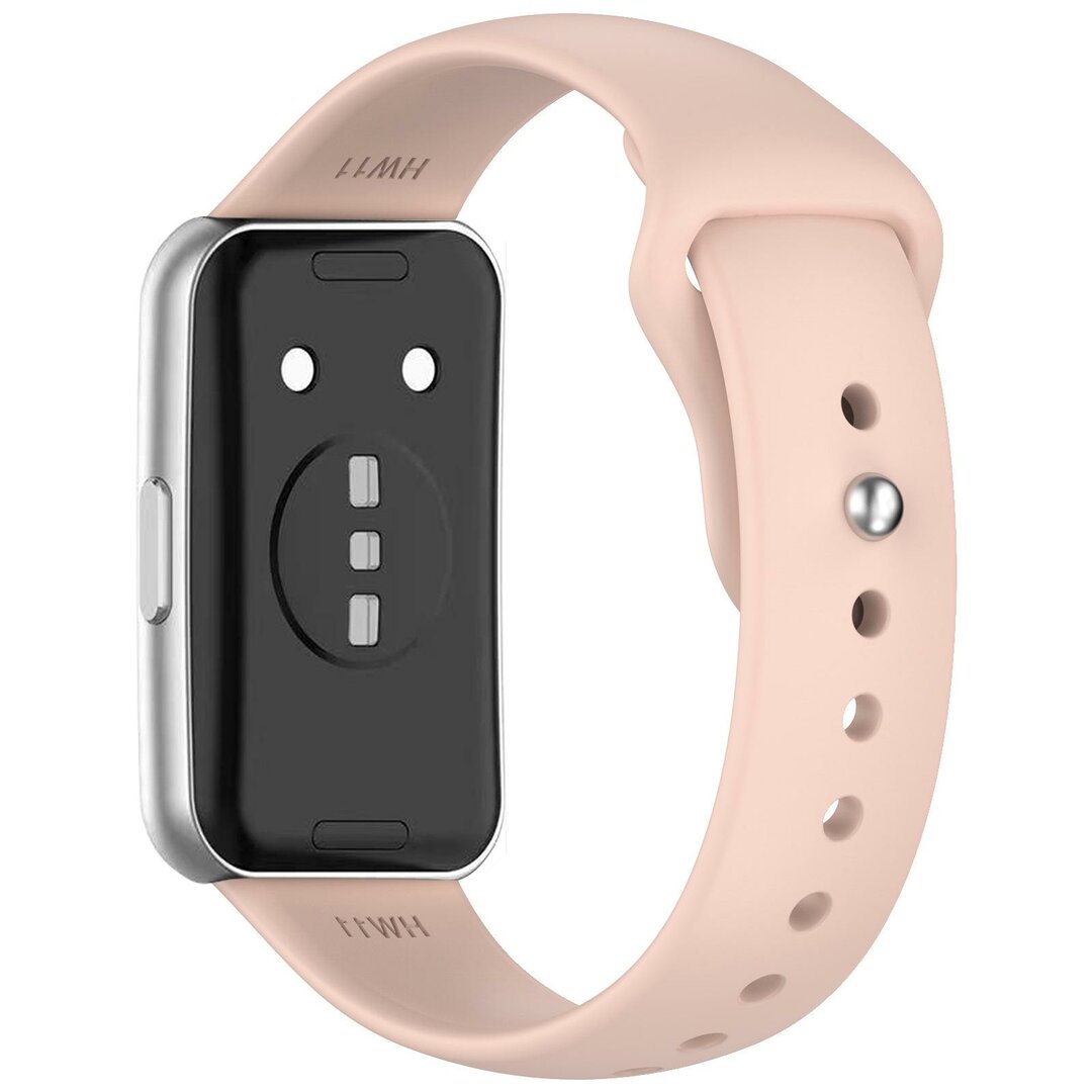 Siliconen bandje - Lichtroze - Huawei Band 11 / 11 pro