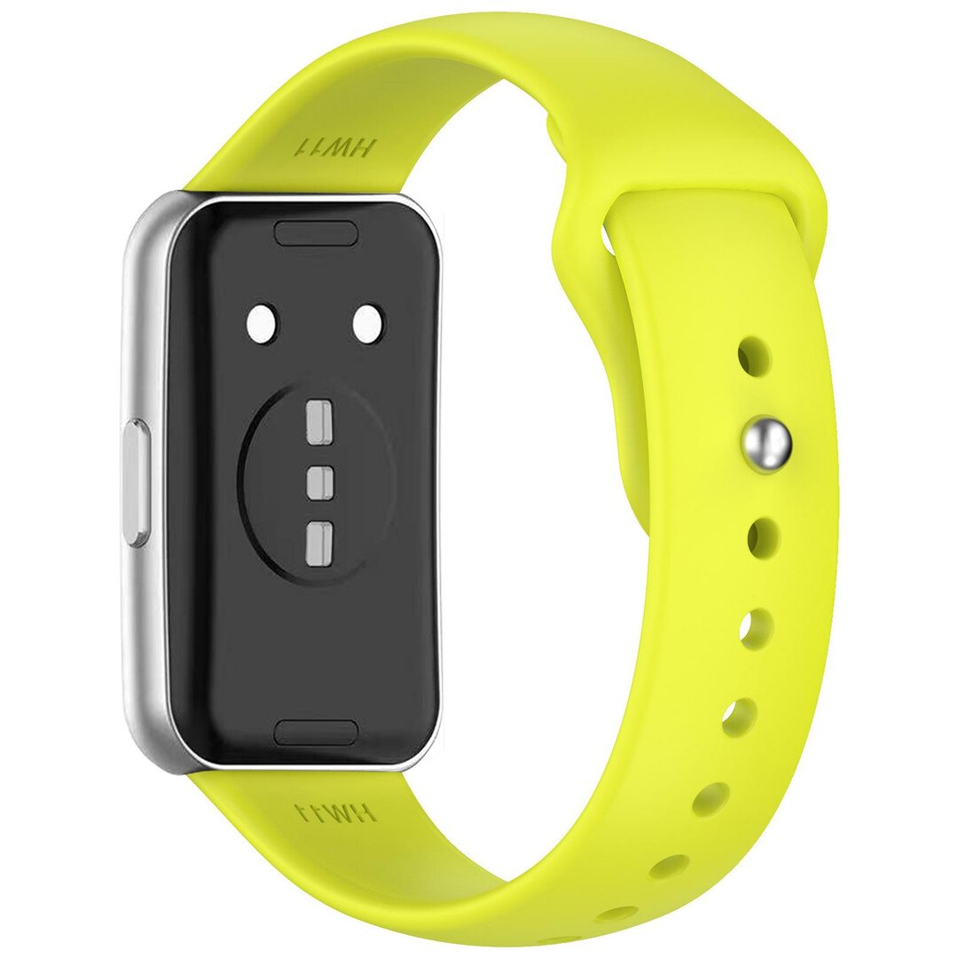 Siliconen bandje - Groen - Huawei Band 11 / 11 pro