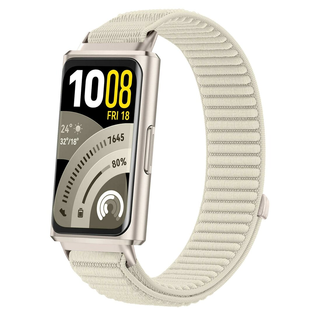 Nylon ribbelbandje - Sterrenlicht - Huawei Band 11 / 11 pro