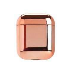 AirPods 1/2 hoesje Electro series - hard case - Ros&eacute; goud - Schokbestendig