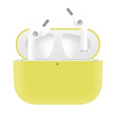 AirPods Pro / AirPods Pro 2 Solid series - Siliconen hoesje - Geel