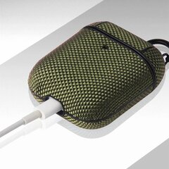 AirPods 1/2 hoesje - Hardcase - Business series - Groen