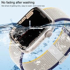 Nylon bandje met klemsluiting - Teal - Geschikt voor Apple Watch 38mm / 40mm / 41mm / 42mm