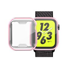 Siliconen case (volledig beschermd) 40mm - Roze - Geschikt voor Apple watch 40mm