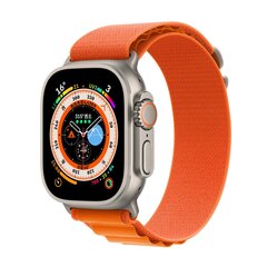 Alpine Loop nylon bandje - Oranje - Geschikt voor Apple Watch 44mm / 45mm&nbsp;/ 46mm / 49mm