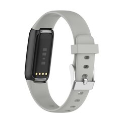 Fitbit Luxe - Sportbandje met gesp - Maat: Small - Grijs