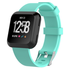 Fitbit Versa 1 / 2 &amp; Lite rubberen sport bandje - Groen